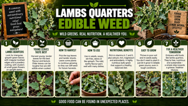 Lambs Quarters Edible Weed
