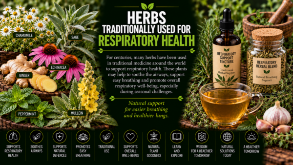 Herbs Traditionally Used for Respiratory Health