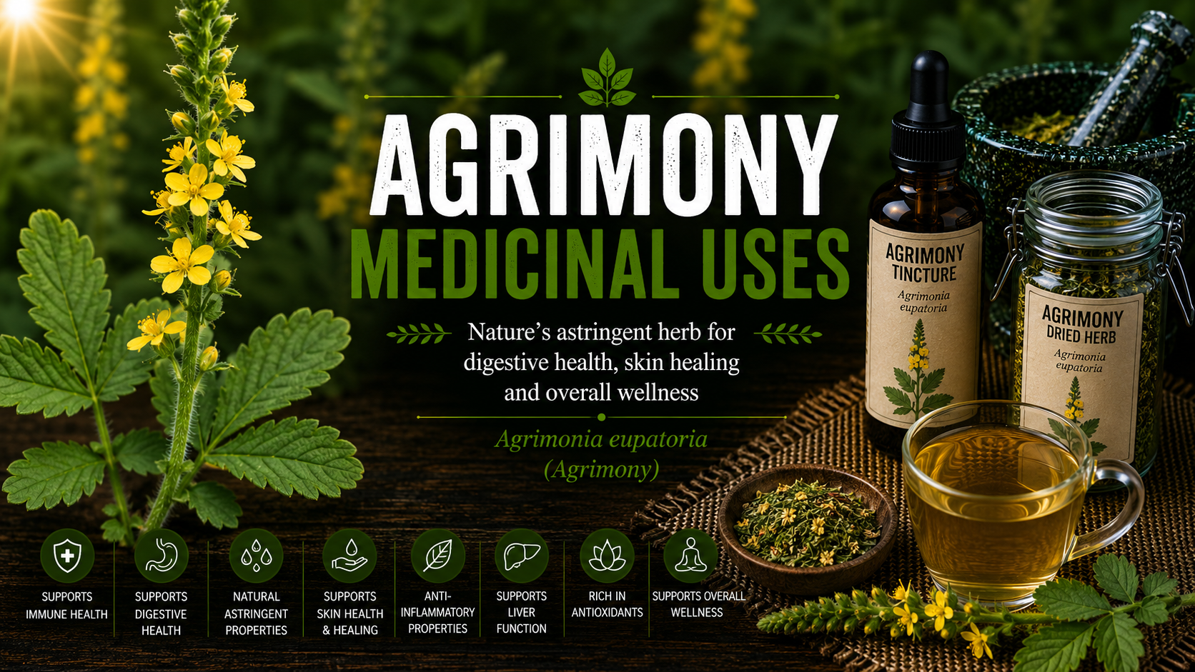 Agrimony Medicinal Uses