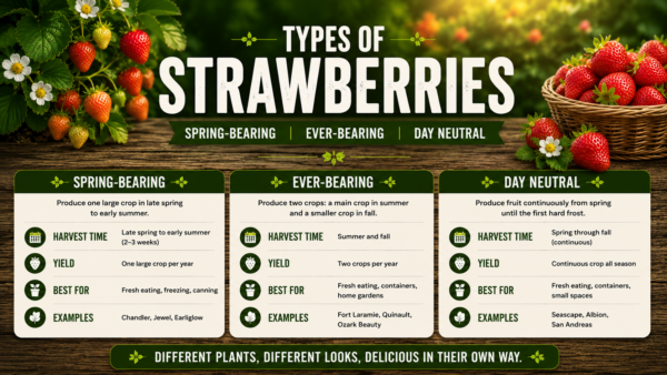 Types of Strawberries
