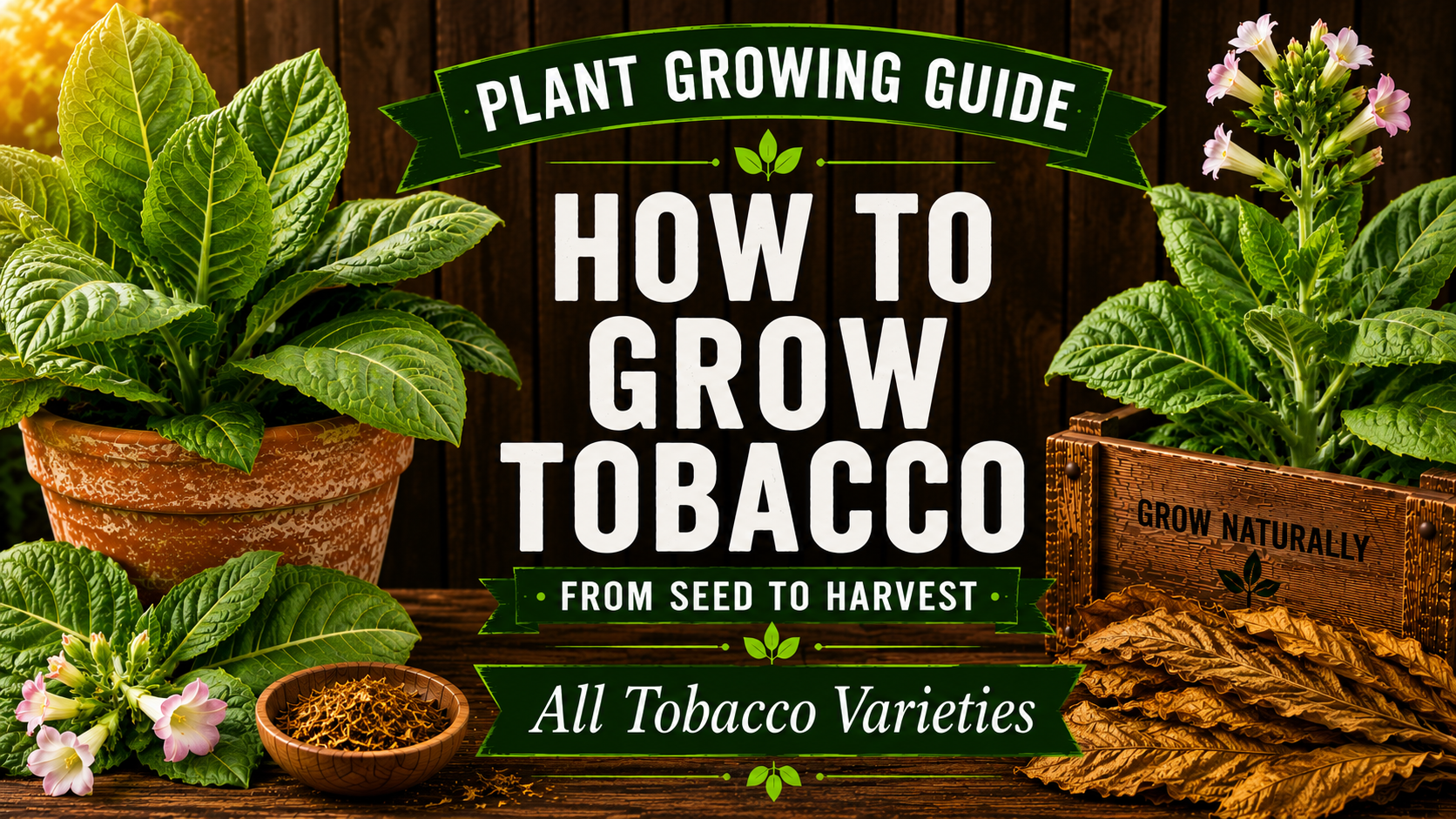 How to Grow Tobacco