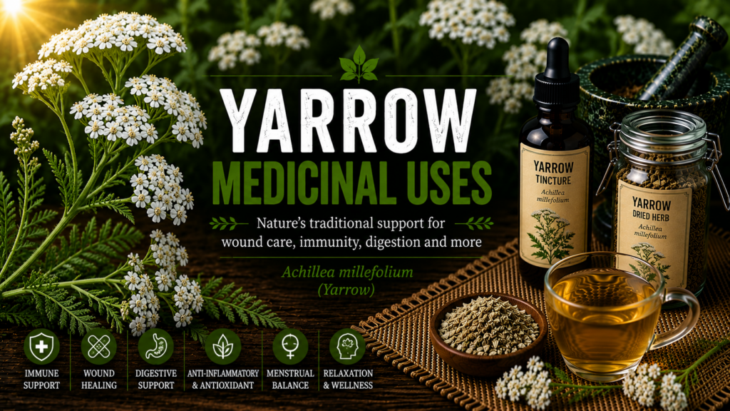 Yarrow Medicinal Uses