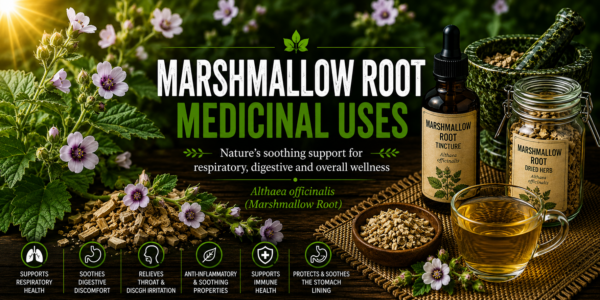 Marshmallow Medicinal Uses