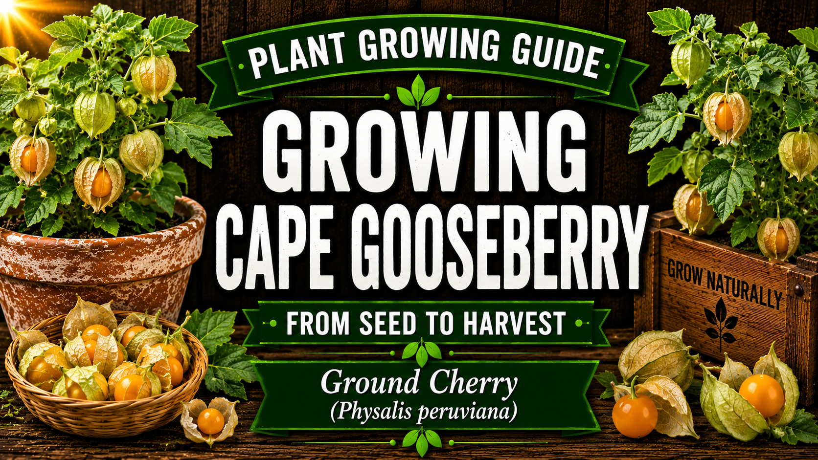 Growing Cape Gooseberry