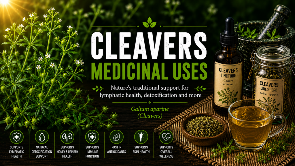 Cleavers Medicinal Uses