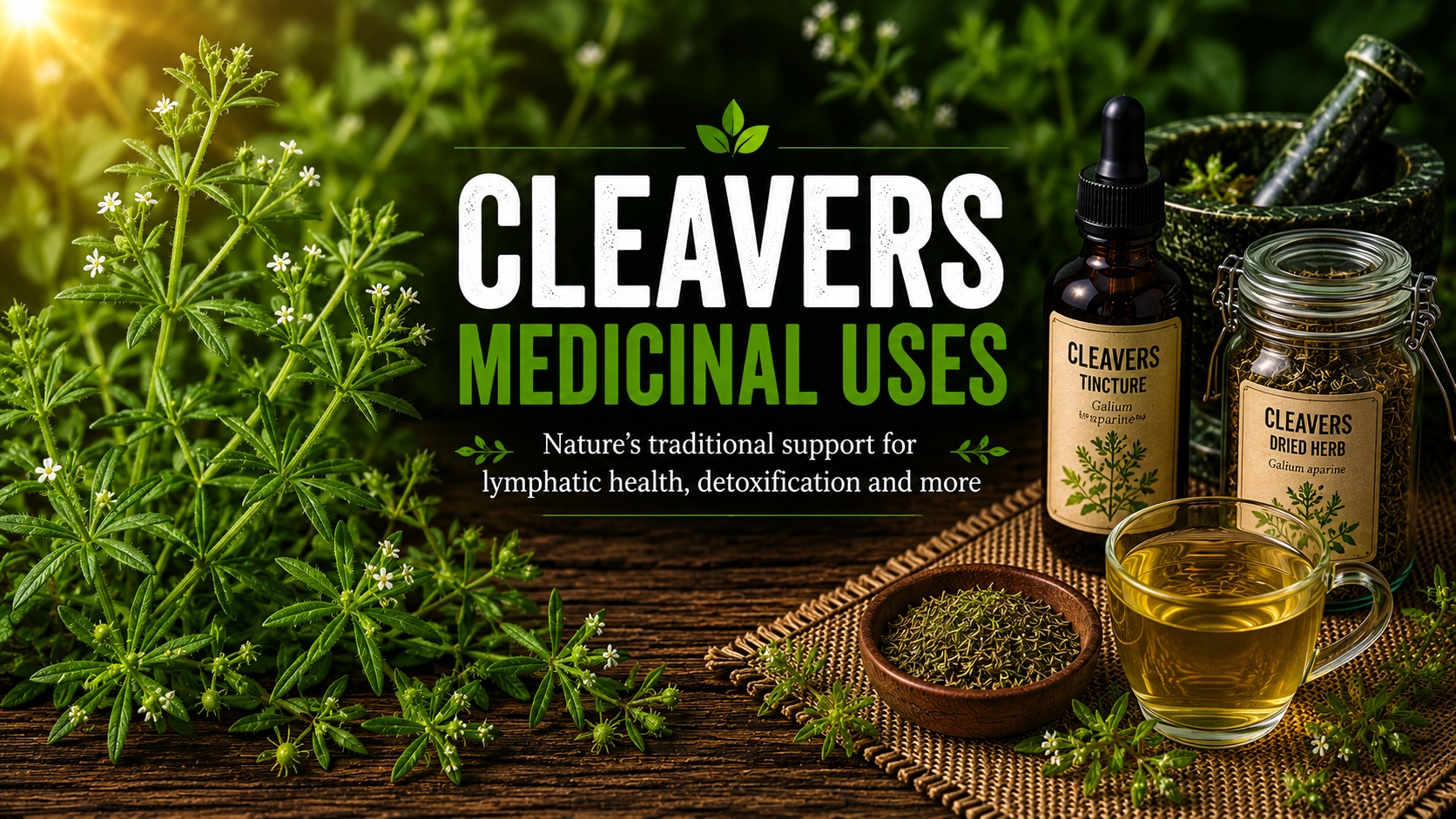 Cleavers Medicinal Uses