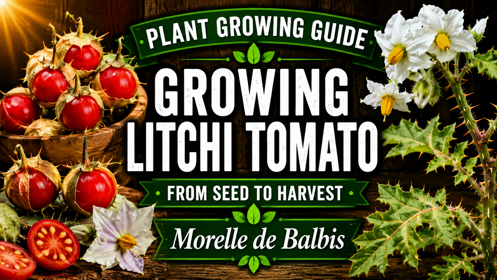 Growing Litchi Tomatoes