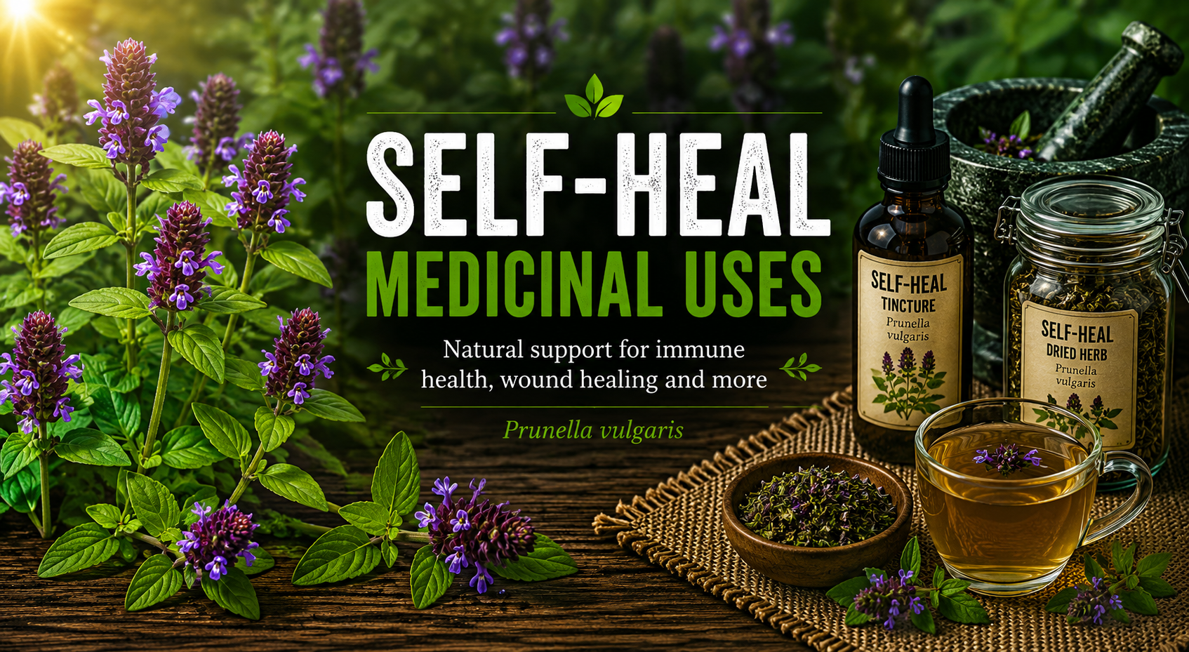 Self-Heal Medicinal Uses