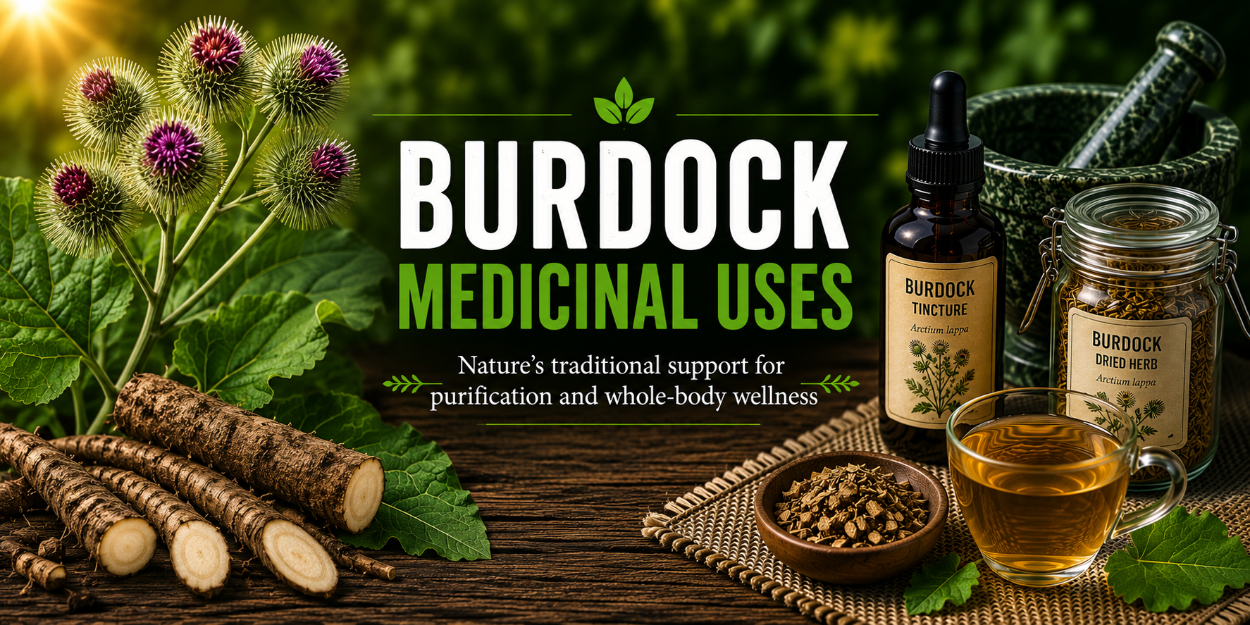 Burdock Medicinal Uses
