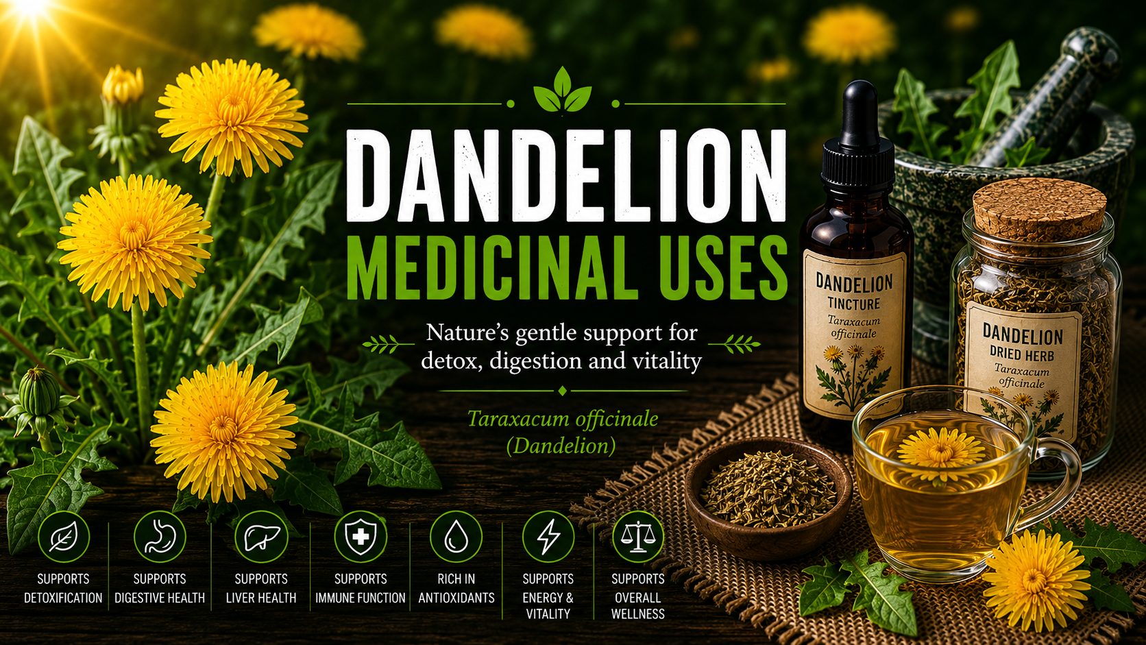 Dandelion Medicinal Uses