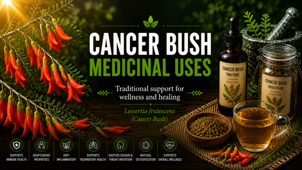 Cancer Bush Medicinal Uses