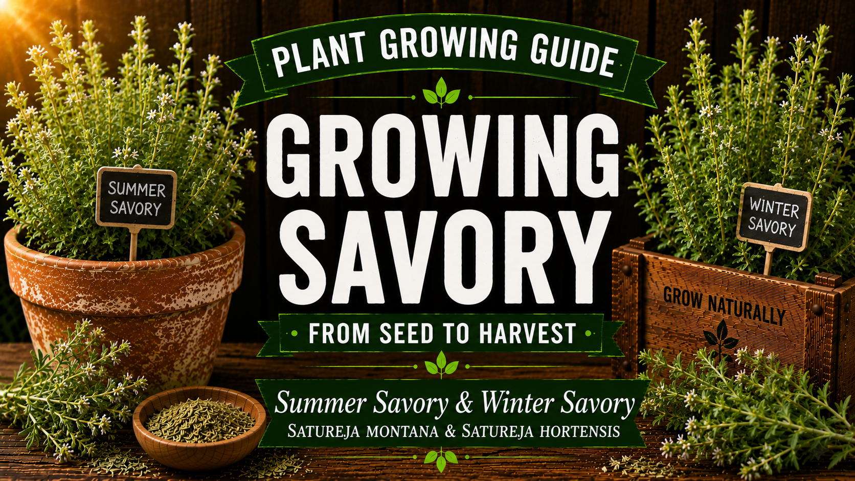 Growing Savory