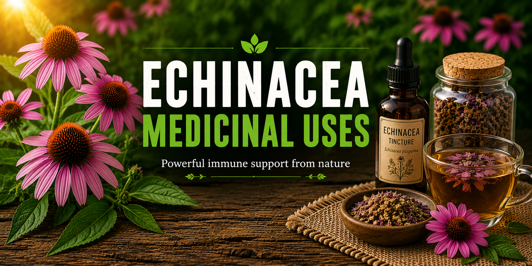 Echinacea Medicinal Uses
