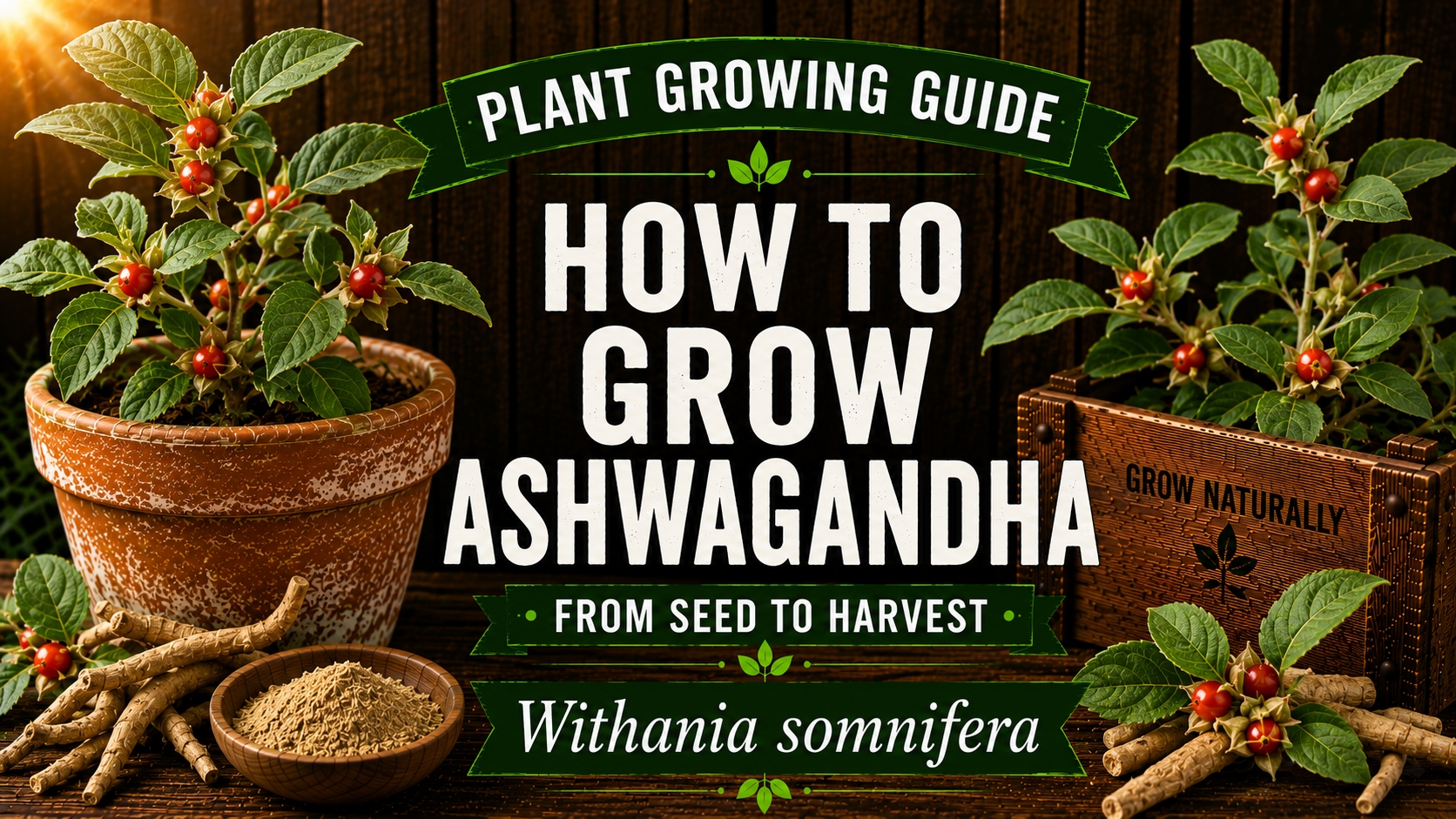 How to grow Ashwagandha