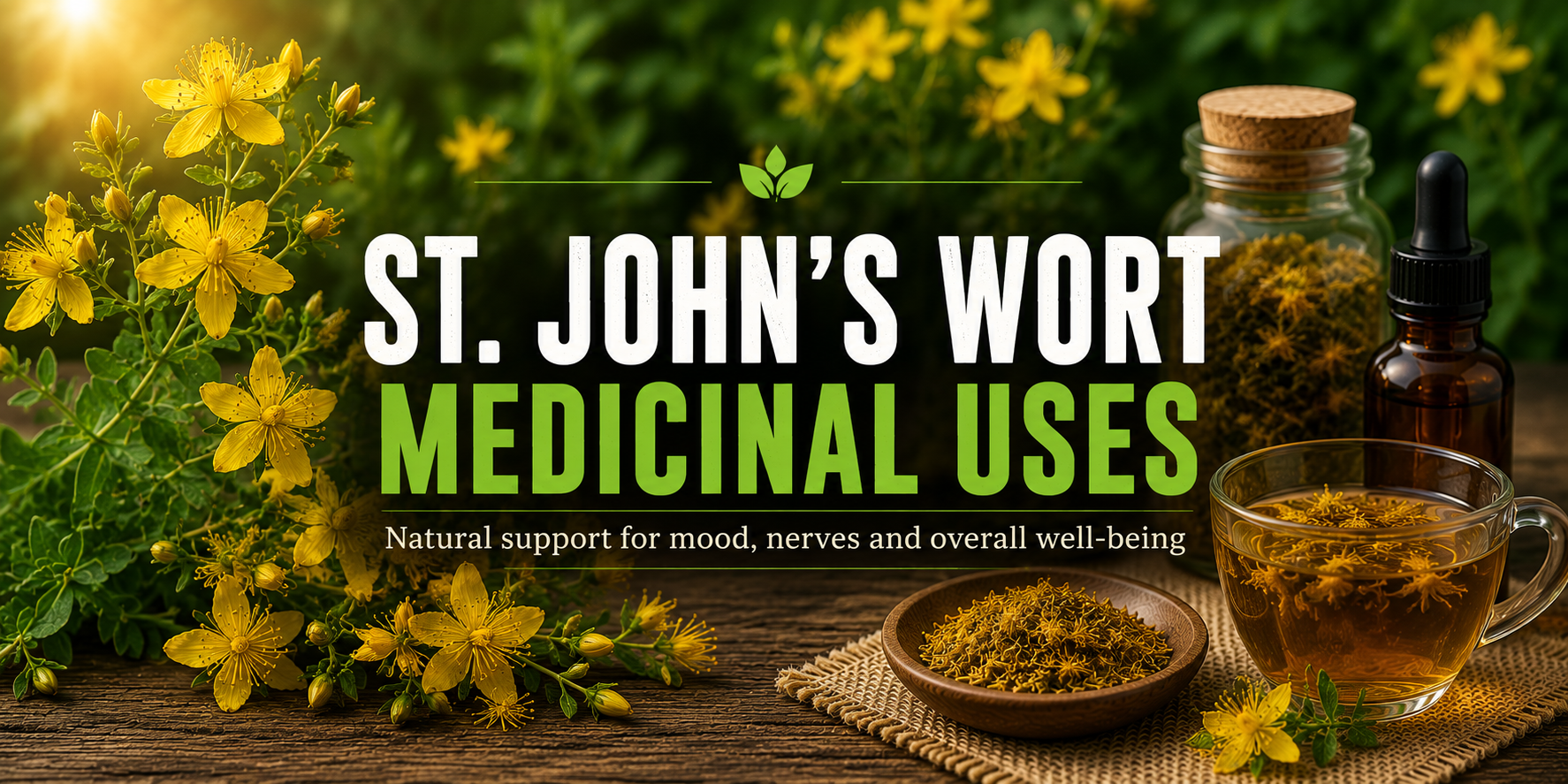 St. John's Wort Medicinal Uses