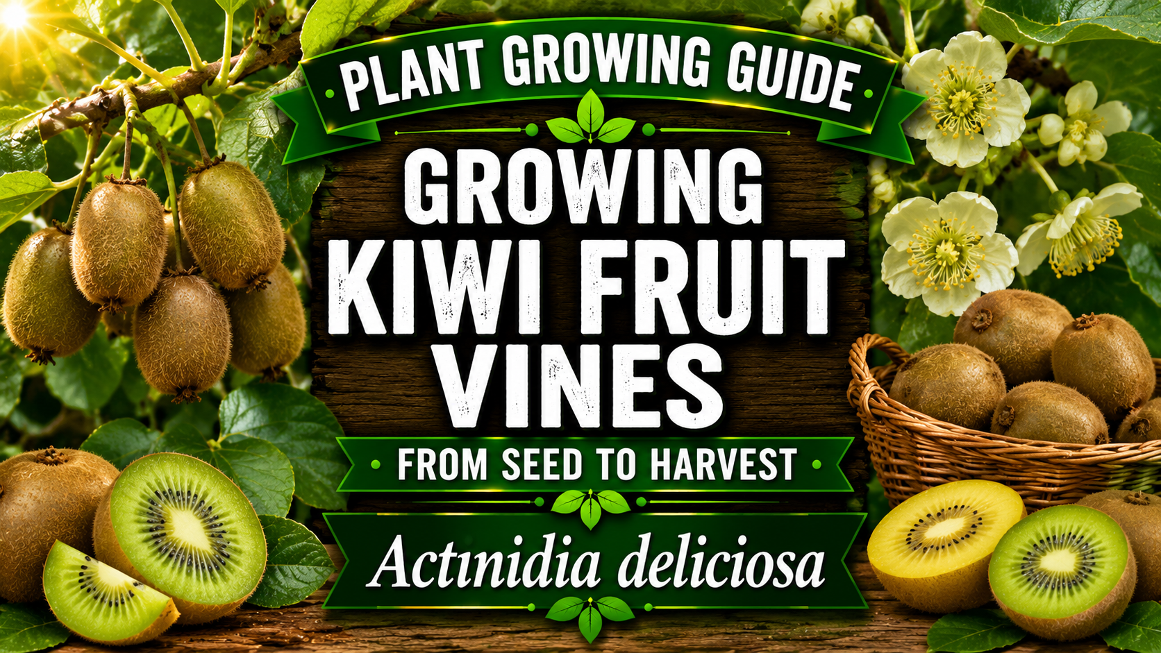 Growing Kiwi Fruit Vines