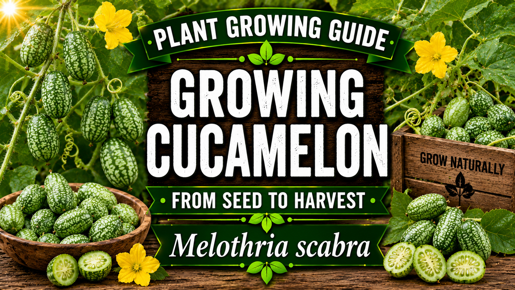 Growing Cucamelon