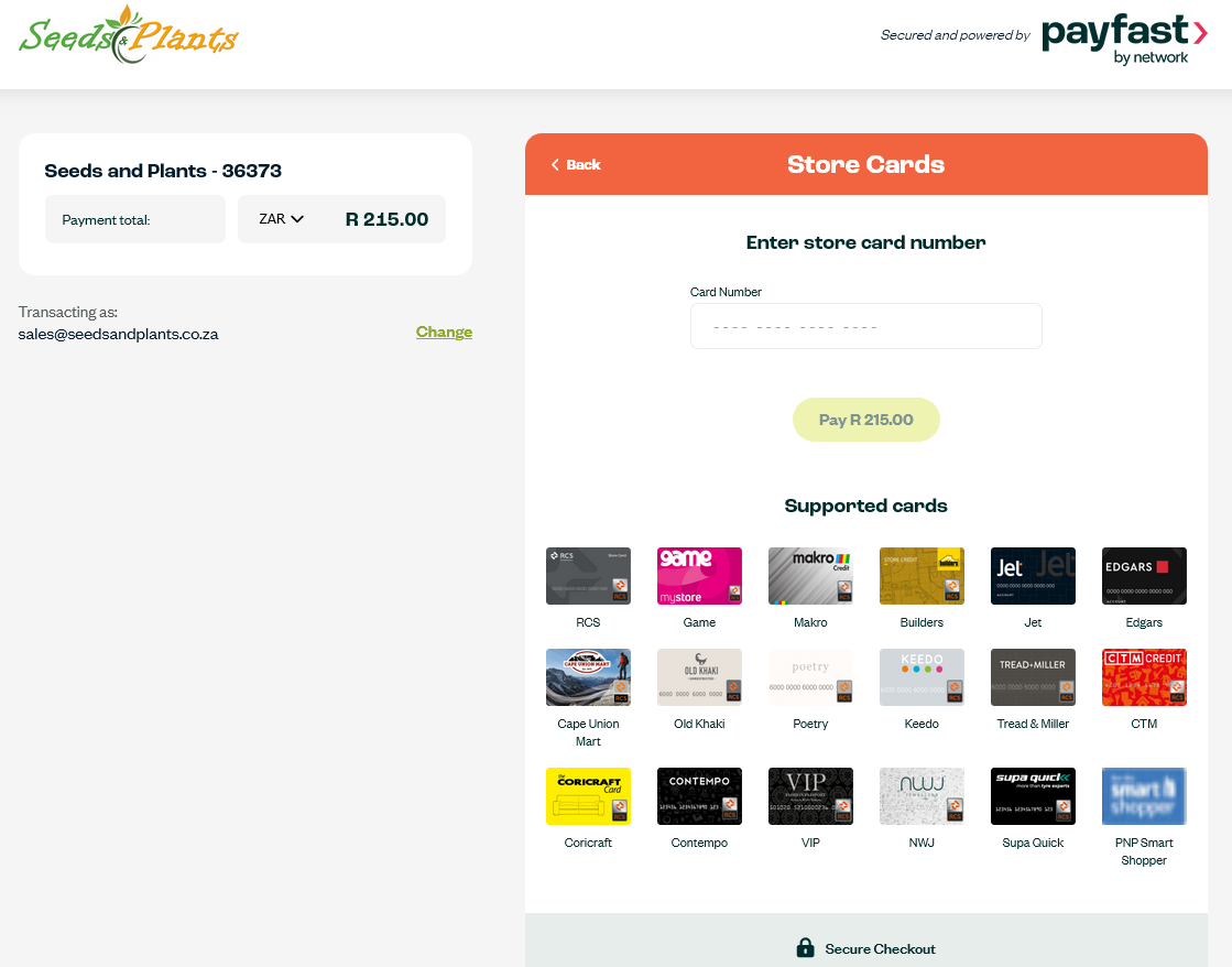store cards