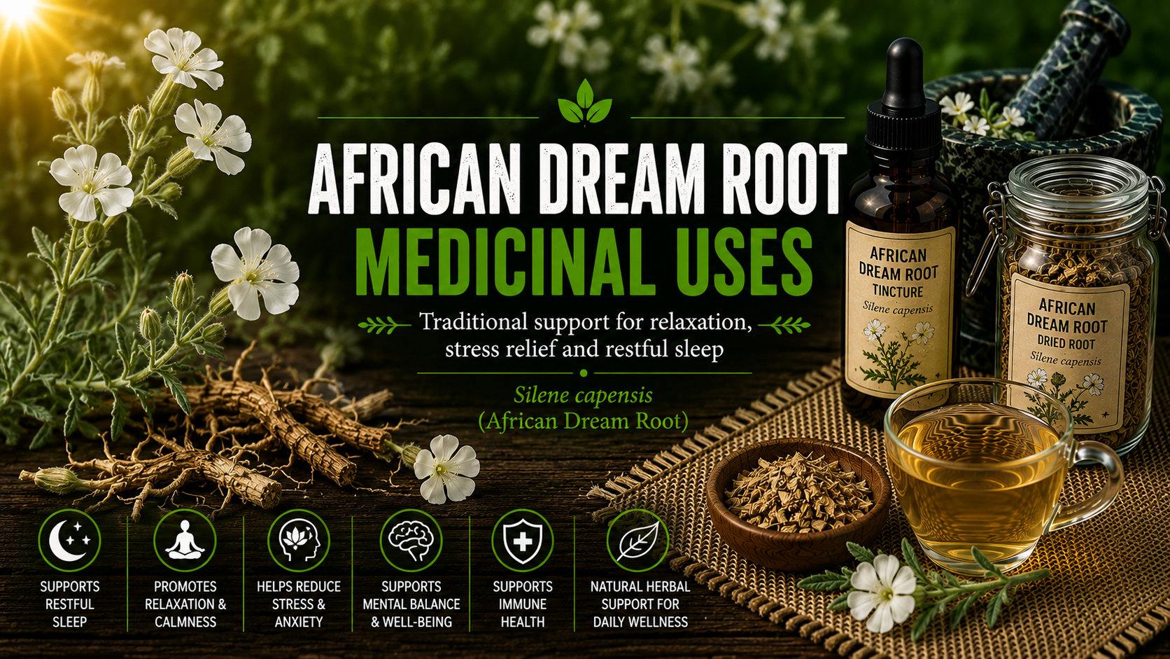 African Dream Root Medicinal Uses