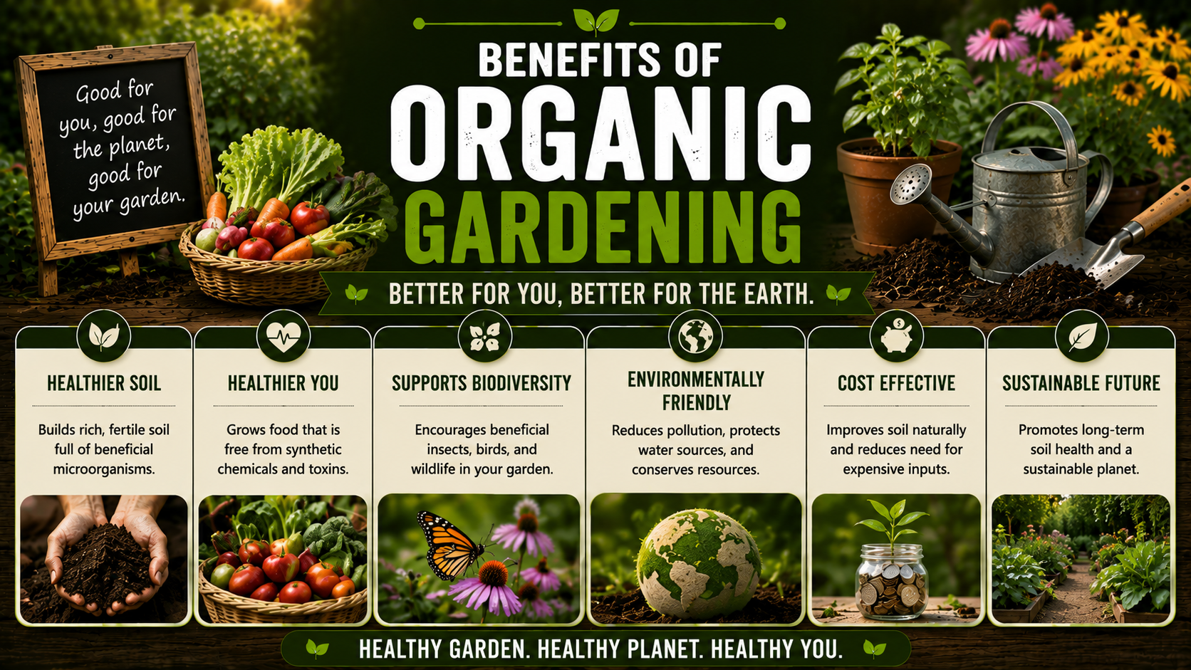 Benefits of Organic Gardening