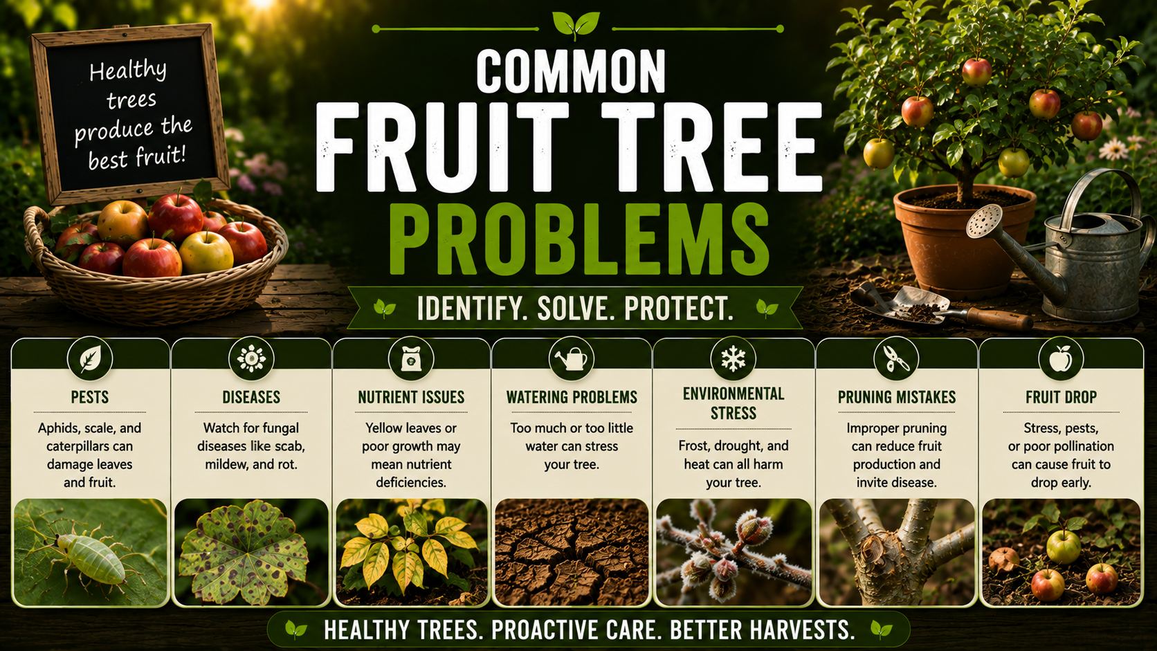 Common Fruit Tree Problems
