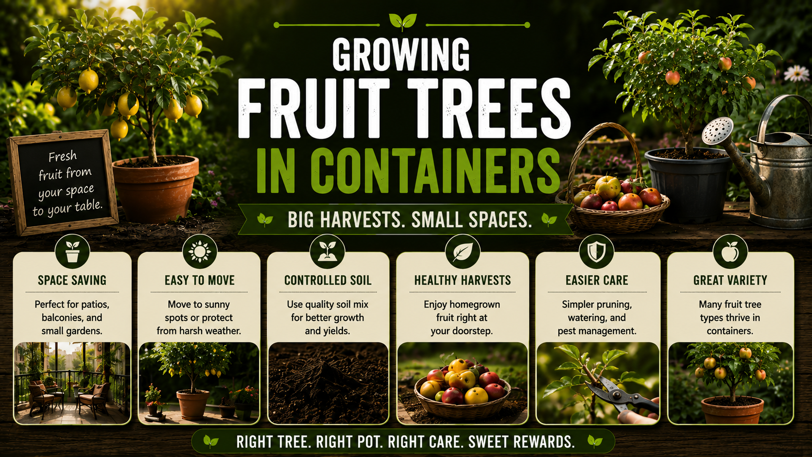 Growing Fruit Trees in Containers