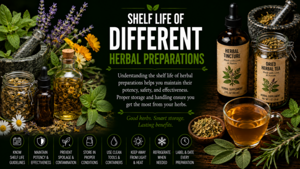 Shelf Life of Different Herbal Preparations