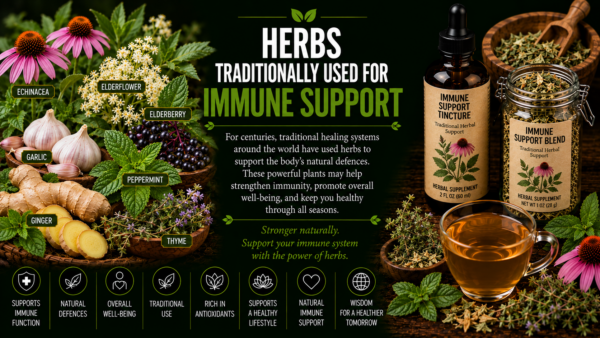 Herbs Traditionally Used for Immune Support