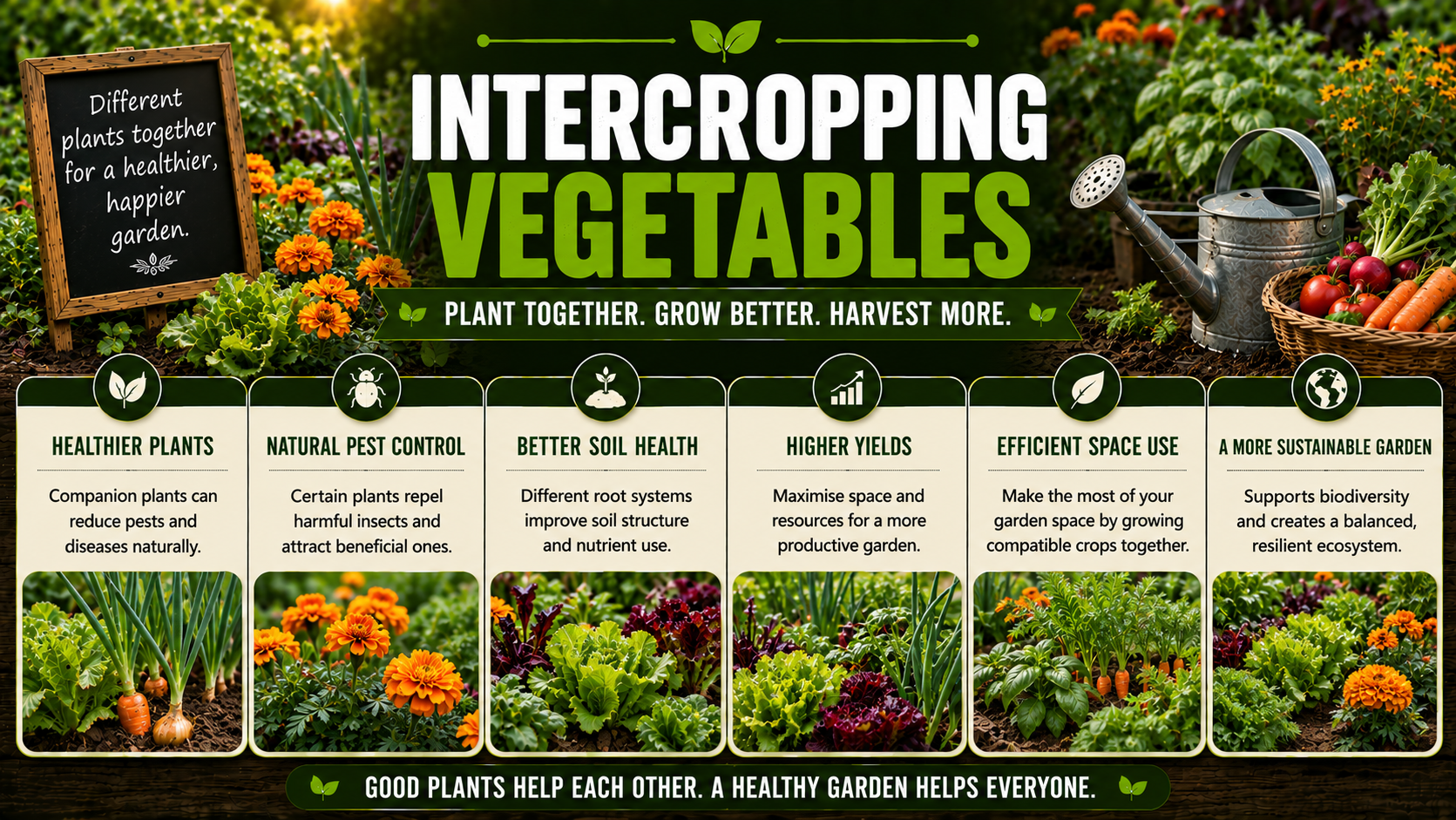 Intercropping Vegetables