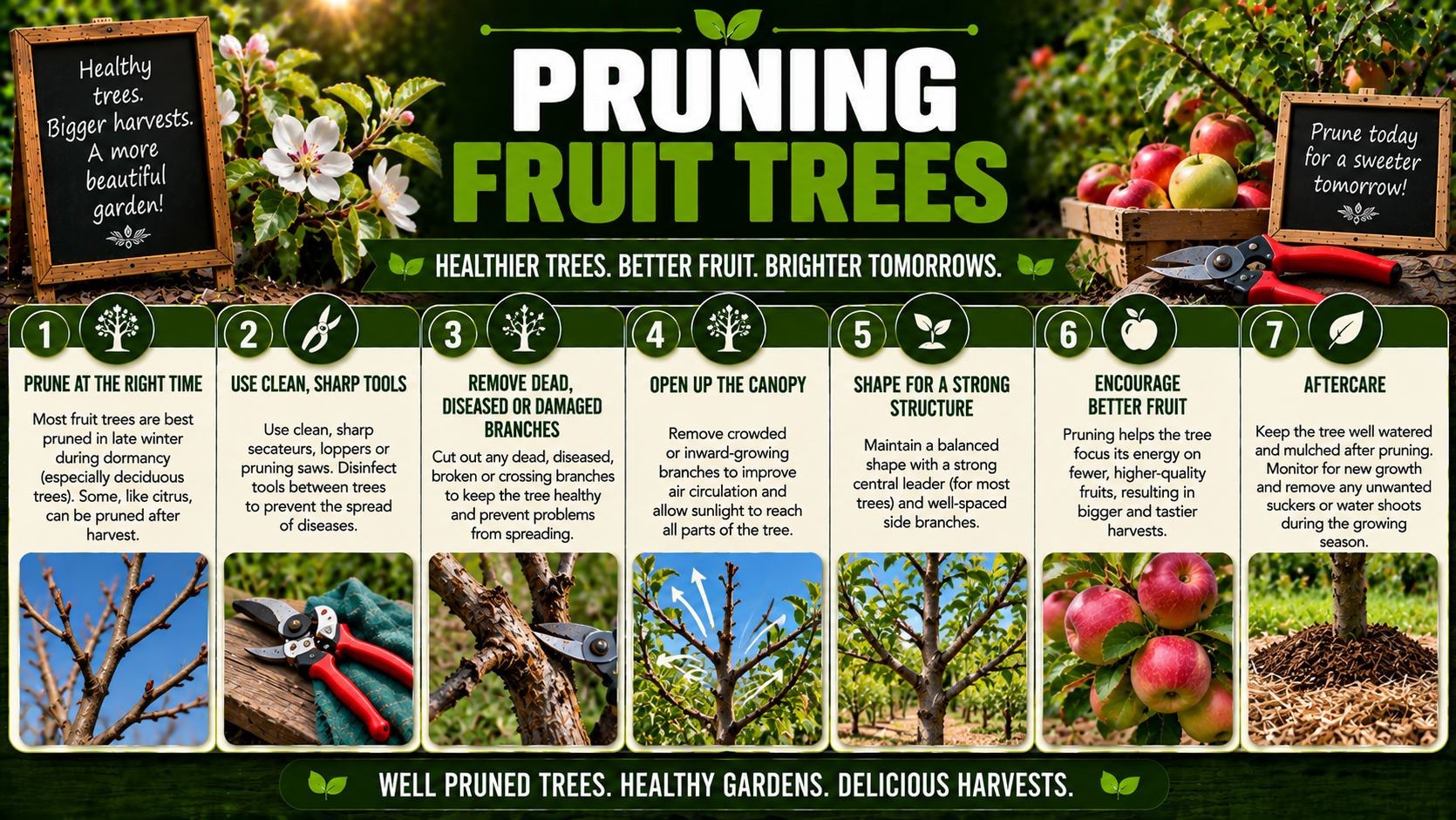 Pruning Fruit Trees