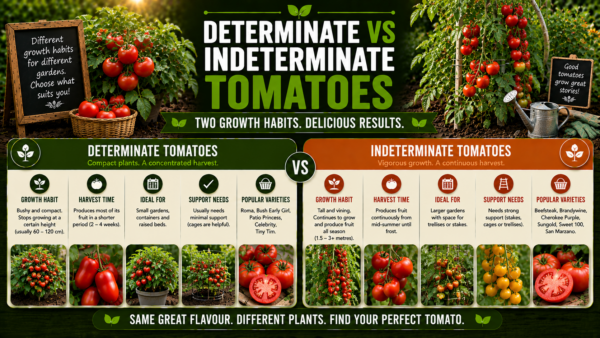 Determinate vs Indeterminate Tomatoes