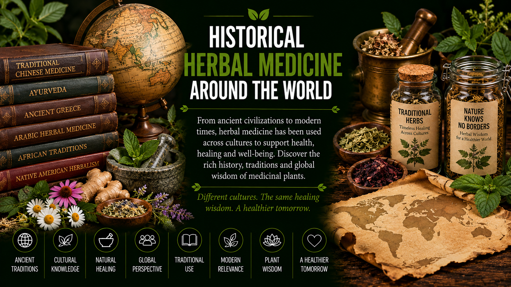 Historical Herbal Medicine Around the World